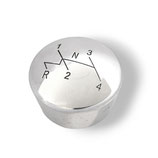 Schaltknauf ALUMINIUM mit Schaltschema
