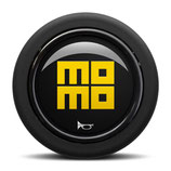 MOMO Hupenknopf Heritage Schwarz/Gelb