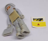 Feuerwehrübung 1990 - Feuerwehrmann mit Atemschutz - Aufkleber auf Folie