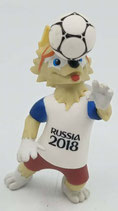 WM 2018 - Zabivaka - Ball auf der Schnauze