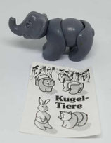Kugeltiere 1989 - Elefant mit BPZ