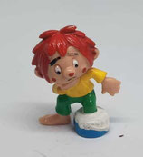 Pumuckl - Tollpatsch - blauer Eimer - Augenbrauenvariante
