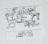 BPZ - Tiere des Waldes 1986 - Mit Kapselbauanleitung - Hirsch 626961