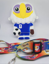 WM 2026 - Clutch - Wertsachentasche - Weichgummi - 14cm