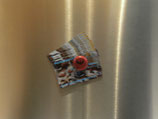 Bottelcap-Magnet braunrot Grimbergen
