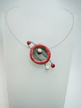 Collier Calder rouge