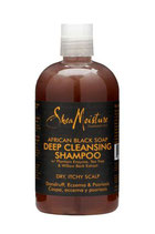 Shea Moisture African Black Soap Deep Cleansing Shampoo 13oz 384ml