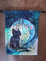 Tarotbuidel kitten in het maanlicht