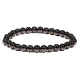 Armband shungiet elastisch (8 mm kralen)