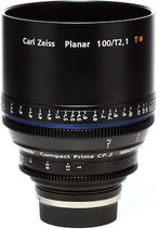 Zeiss Compact Prime CP.2 100mm t2.1 EF/PL Lens $100 per day