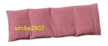 Kinder-Wärmekissen 25x10 cm Raps rosa