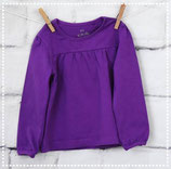 Langarmshirt, lila