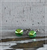 "Swarovski" crystal scarabaeus green