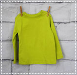 Langarmshirt, lime