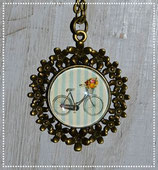 Kette "Bike & Stripes"