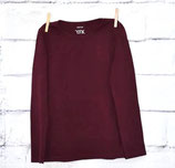 Langarmshirt, bordeaux