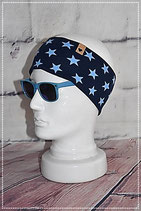 Stirnband "Stars" blau