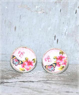 "Butterfly & Dots" rosa