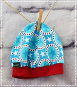 Beanie "Blue White Star"