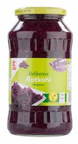 Delikates Rotkohl 680g Glas