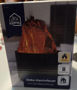 New home Deko Kaminfeuer