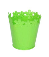 10cm Blumenübertopf Metall