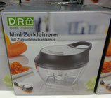 Mini Zerkleinerer mit Zugseilmechanismus