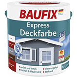 Express Deckfarbe Weiß 2,5l