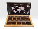 Mini tablettes assorties Chocolats noir, cacao du monde 170g