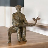 Maquette de la sculpture en bronze