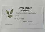Carte cadeau