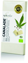 Canalade© white weiße Bio - Hanfschokolade 100g
