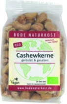 Bio Cashewkerne Bode geröstet und gesalzen 150g
