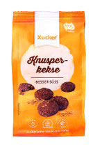 Knusperkekse (zuckerarme Hafer-Schoko-Kekse) 125g