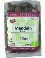 Bio Mandeln braun 200g Bode