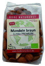 Bio-Mandeln braun Jumbo 150g