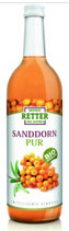 Bio-Sanddornsaft pur 750ml Retter