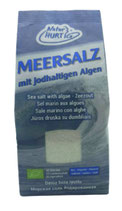 Bio-Meersalz mit jodierten Algen 500g