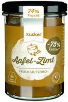 Fruchtaufstrich Apfel-Zimt (74 % Frucht) 220g