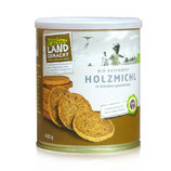 Bio - Holzmichl-Dosenbrot 400g "Landgemacht" Rolle-Mühle