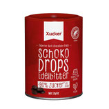 Vegane Schoko-Drops Edelbitter mit Xylit 200g Xucker