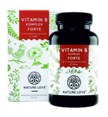 VITAMIN B KOMPLEX Forte KAPSELN - 180 STÜCK IM 6 MONATSVORRAT