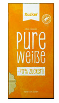 Xylit-Schokolade Pure Weiße (mit 35 % Kakao) Xucker