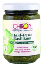 Bio-Hanfpesto Basilikum 130g Chiron