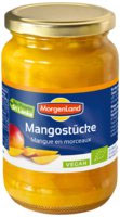Mangostücke 350g im Glas Morgenland