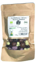 Bio Erdbeeren, Heidelbeeren, Himbeeren schokoliert 100g