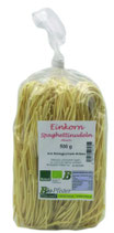 Bio - Einkornnudeln Spaghetti ohne Ei 500g