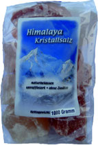Himalaja Kristallsalz Brocken 1000g