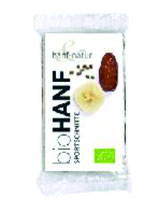 Bio-Hanf-Sportschnitte 40g Hanf und Natur vegan