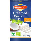 Bio-Creamed Coconut 200g Morgenland Kokusmus schnittfest